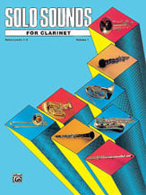 Solo Sounds for Clarinet Vol. 1 LV 1-3 Clarinet Solo Part cover